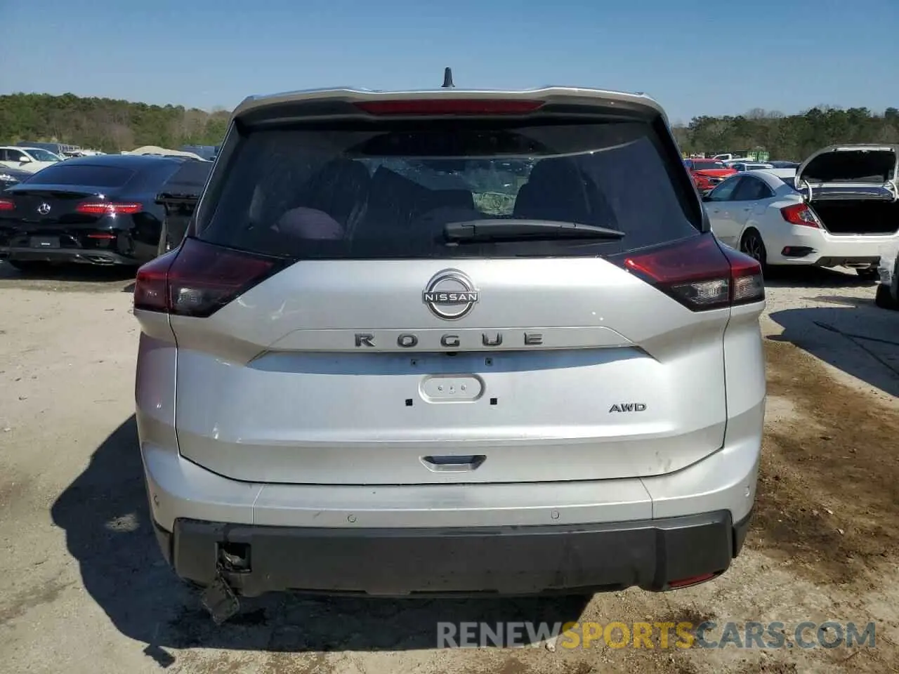6 Photograph of a damaged car 5N1BT3AB5RC698131 NISSAN ROGUE 2024