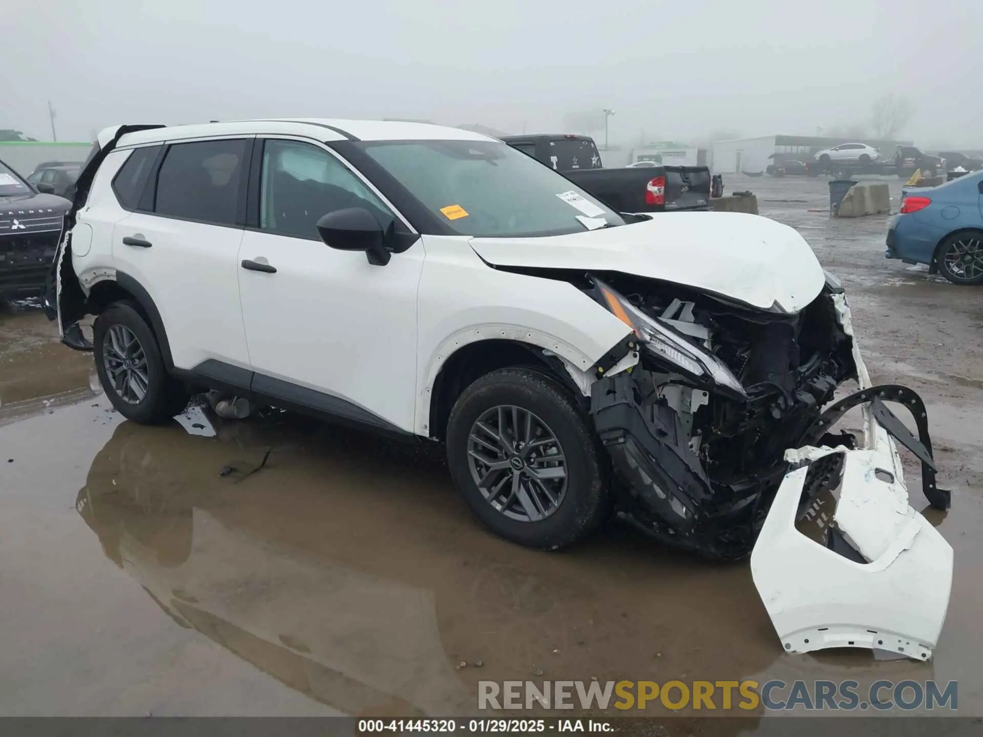 1 Photograph of a damaged car 5N1BT3AB7RC671402 NISSAN ROGUE 2024