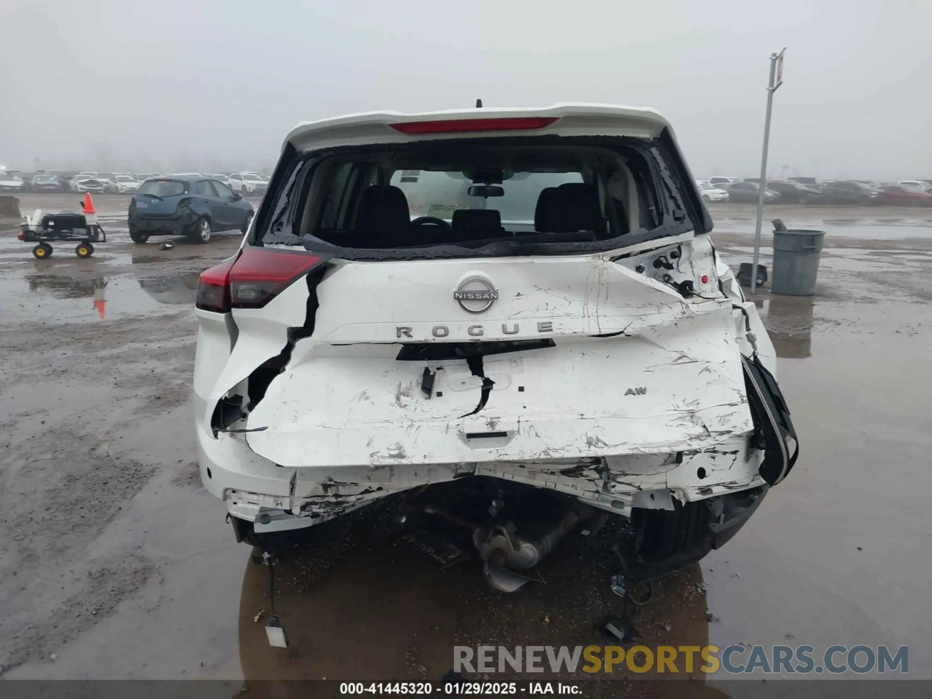 17 Photograph of a damaged car 5N1BT3AB7RC671402 NISSAN ROGUE 2024