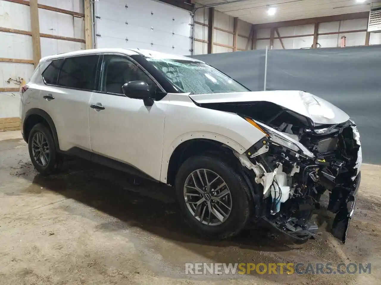 4 Photograph of a damaged car 5N1BT3AB7RC703488 NISSAN ROGUE 2024