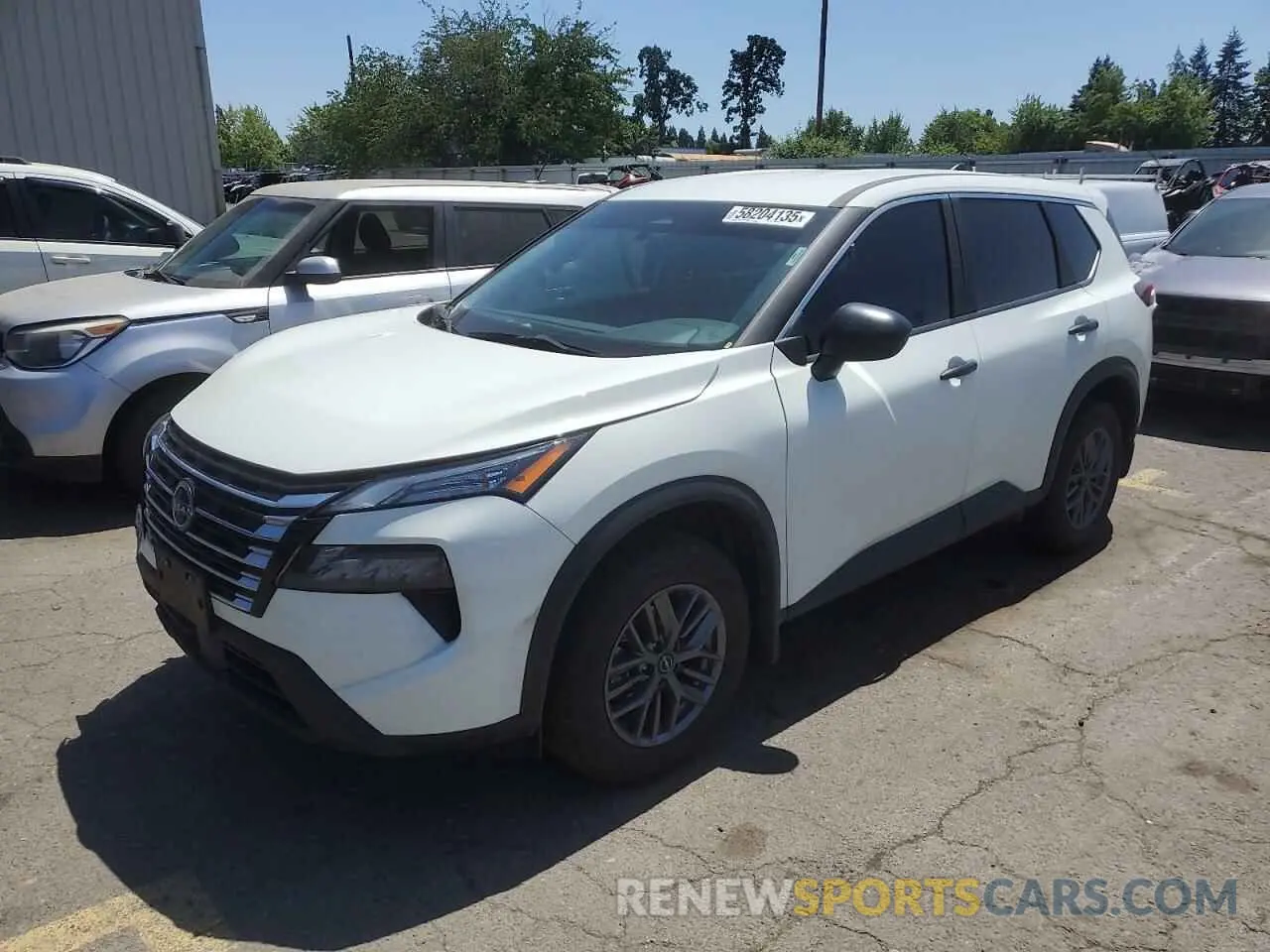 1 Photograph of a damaged car 5N1BT3AB8RC672414 NISSAN ROGUE 2024