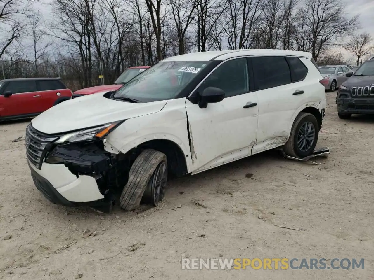 1 Photograph of a damaged car 5N1BT3AB9RC702763 NISSAN ROGUE 2024
