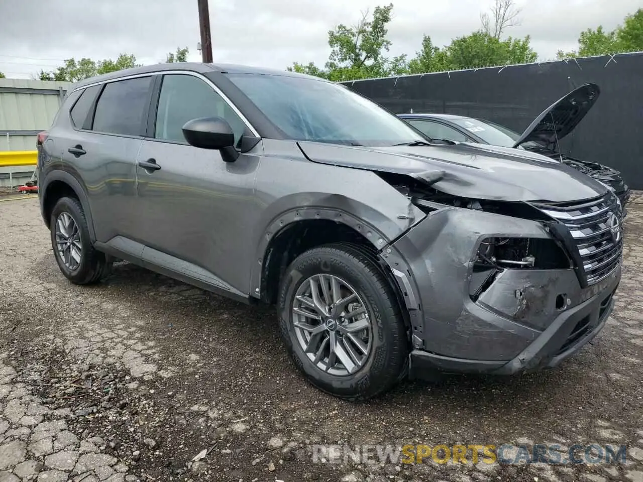 4 Photograph of a damaged car 5N1BT3ABXRC691837 NISSAN ROGUE 2024