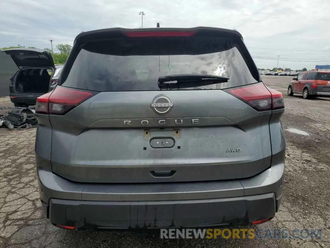6 Photograph of a damaged car 5N1BT3ABXRC691837 NISSAN ROGUE 2024