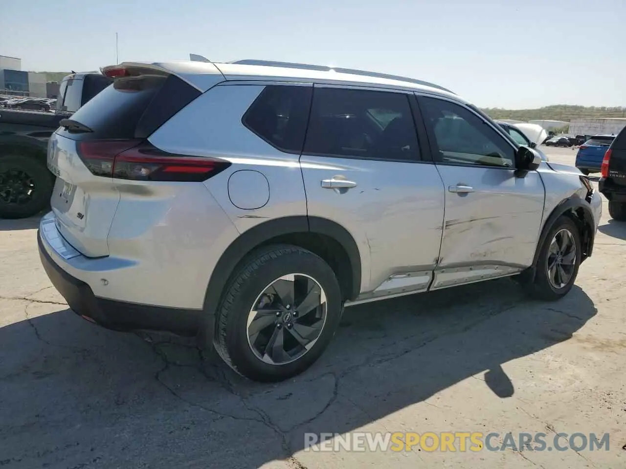 3 Photograph of a damaged car 5N1BT3BA0RC738931 NISSAN ROGUE 2024