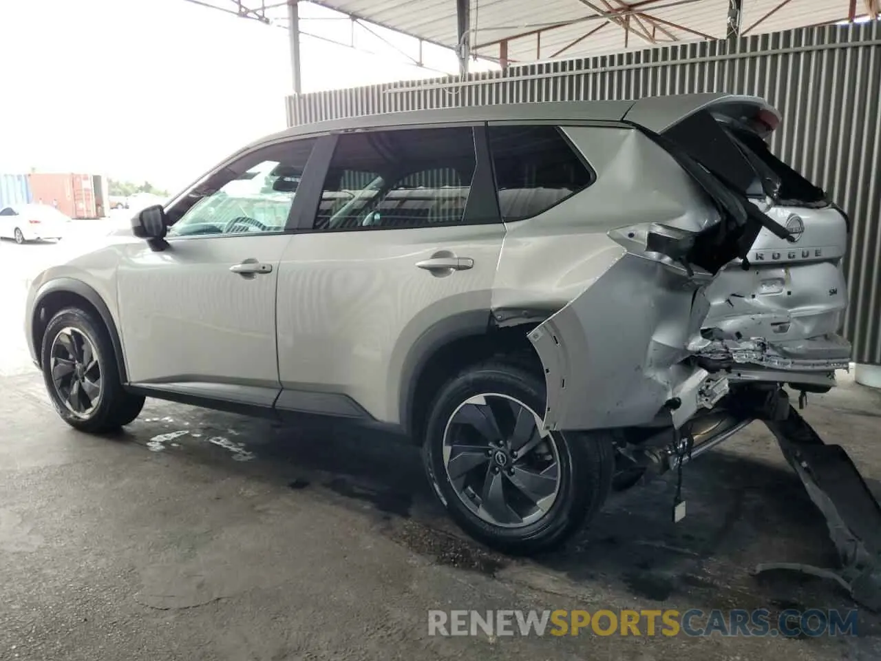 2 Photograph of a damaged car 5N1BT3BA1RC677606 NISSAN ROGUE 2024