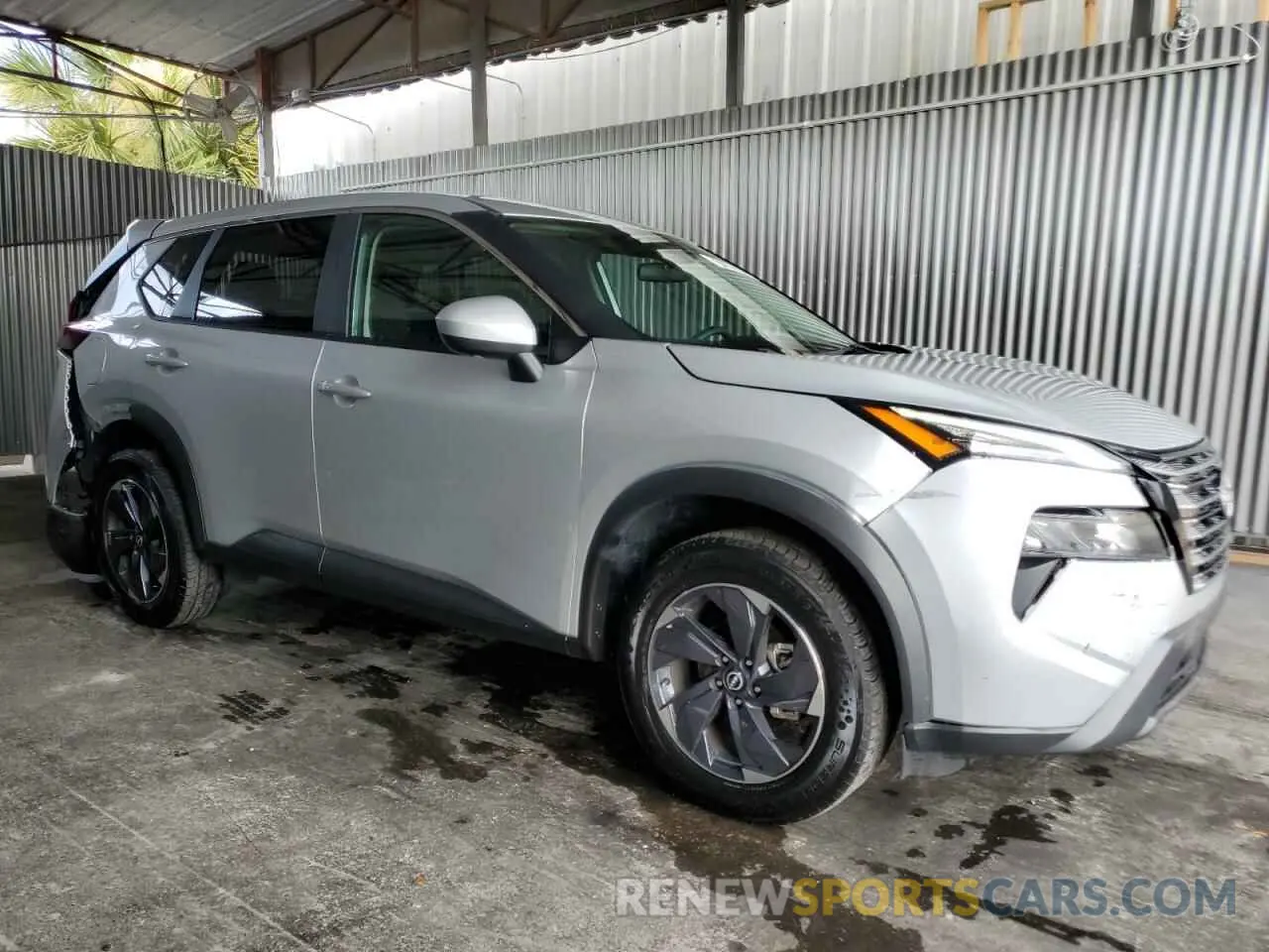 4 Photograph of a damaged car 5N1BT3BA1RC677606 NISSAN ROGUE 2024