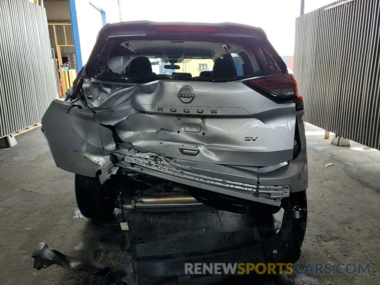 6 Photograph of a damaged car 5N1BT3BA1RC677606 NISSAN ROGUE 2024