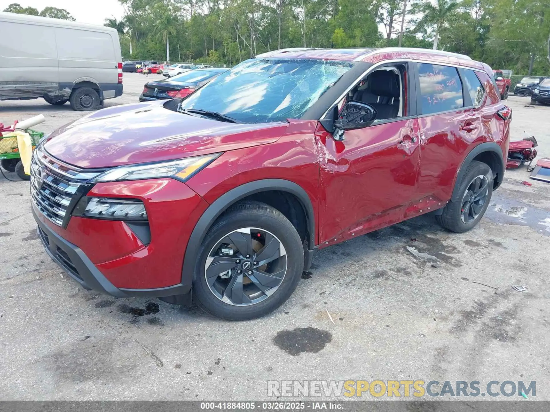 2 Photograph of a damaged car 5N1BT3BA1RC714234 NISSAN ROGUE 2024