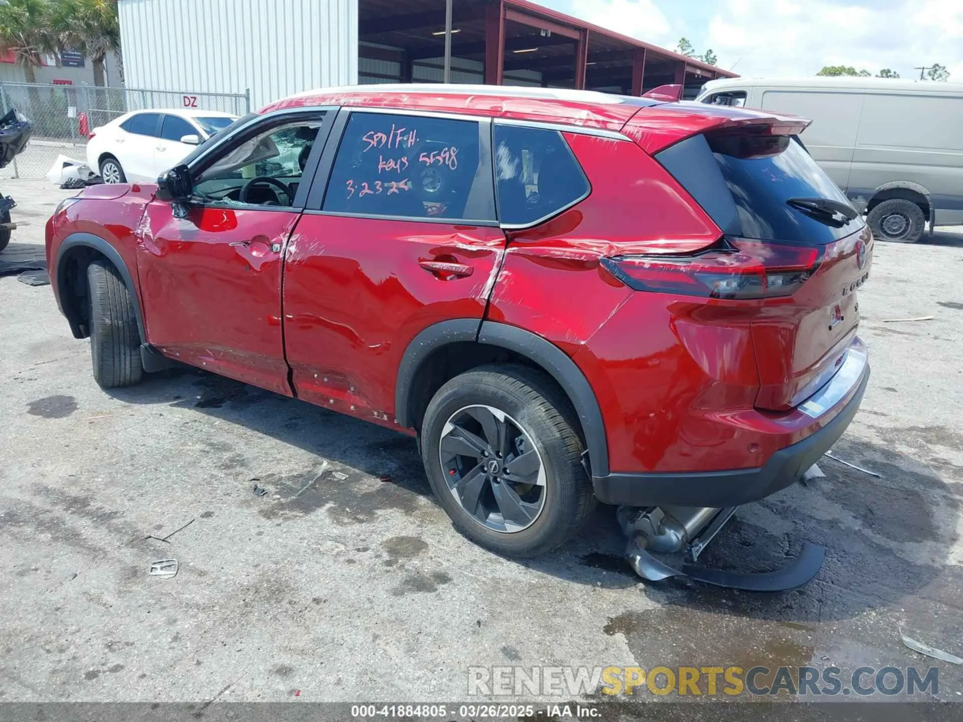 3 Photograph of a damaged car 5N1BT3BA1RC714234 NISSAN ROGUE 2024