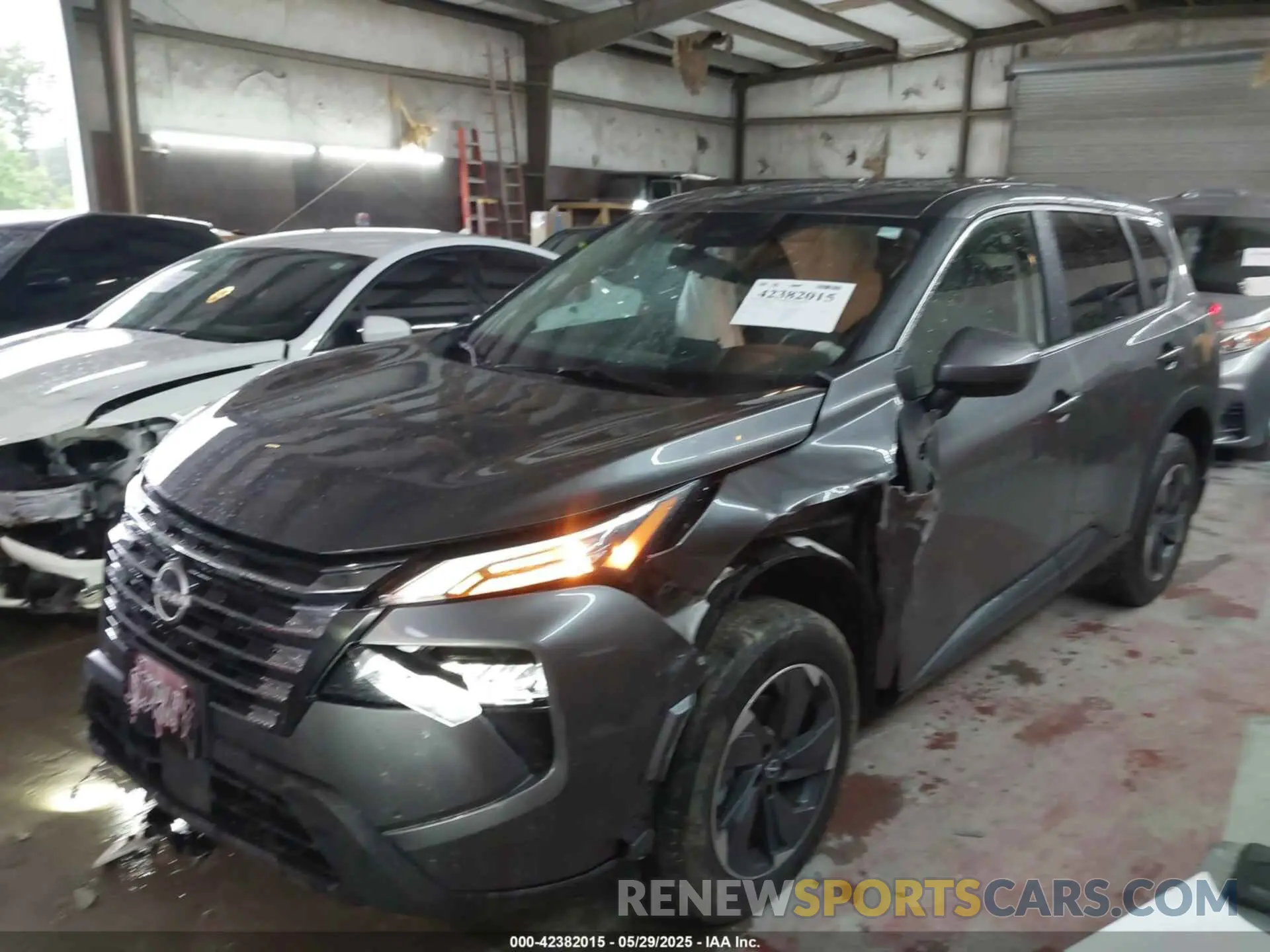 2 Photograph of a damaged car 5N1BT3BA1RC740221 NISSAN ROGUE 2024