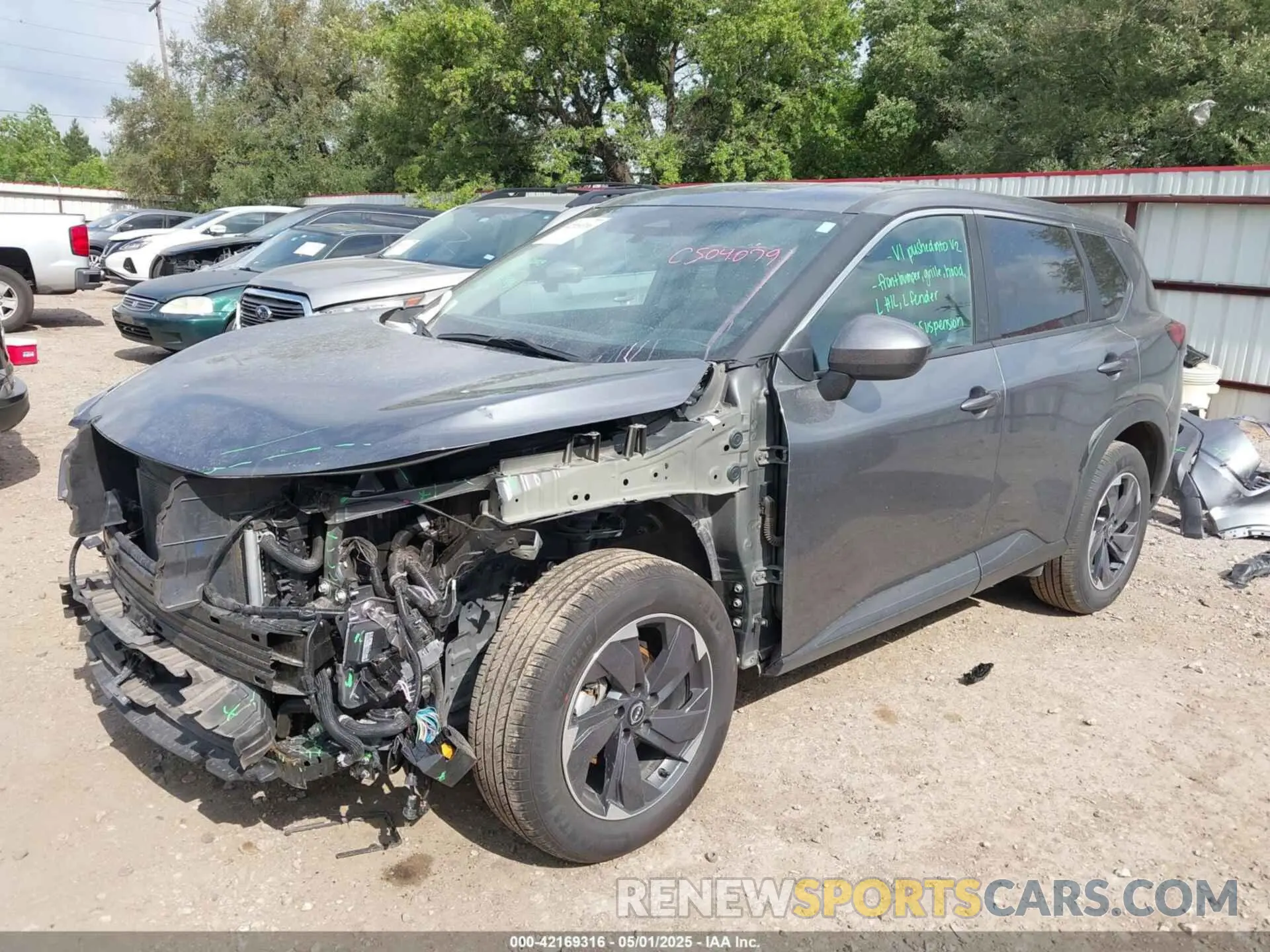 2 Photograph of a damaged car 5N1BT3BA2RC684385 NISSAN ROGUE 2024