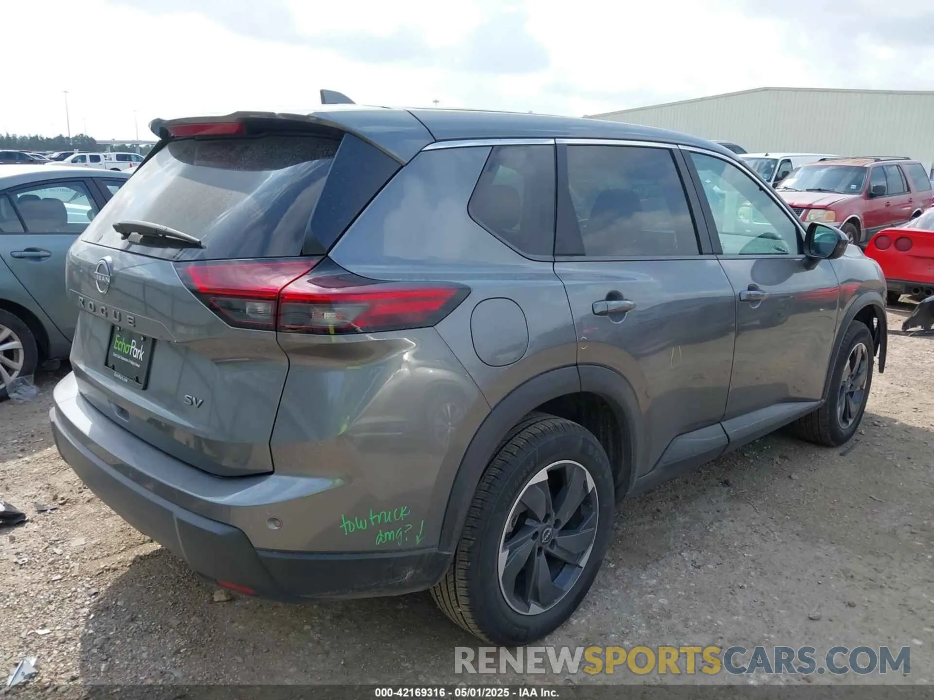 4 Photograph of a damaged car 5N1BT3BA2RC684385 NISSAN ROGUE 2024