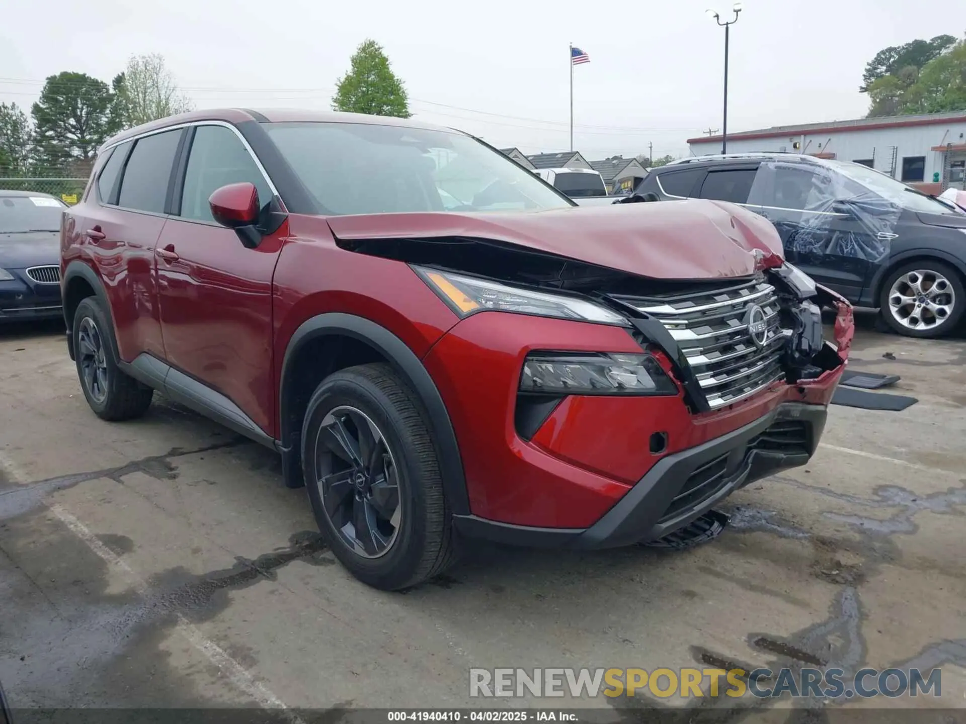 1 Photograph of a damaged car 5N1BT3BA2RC737683 NISSAN ROGUE 2024