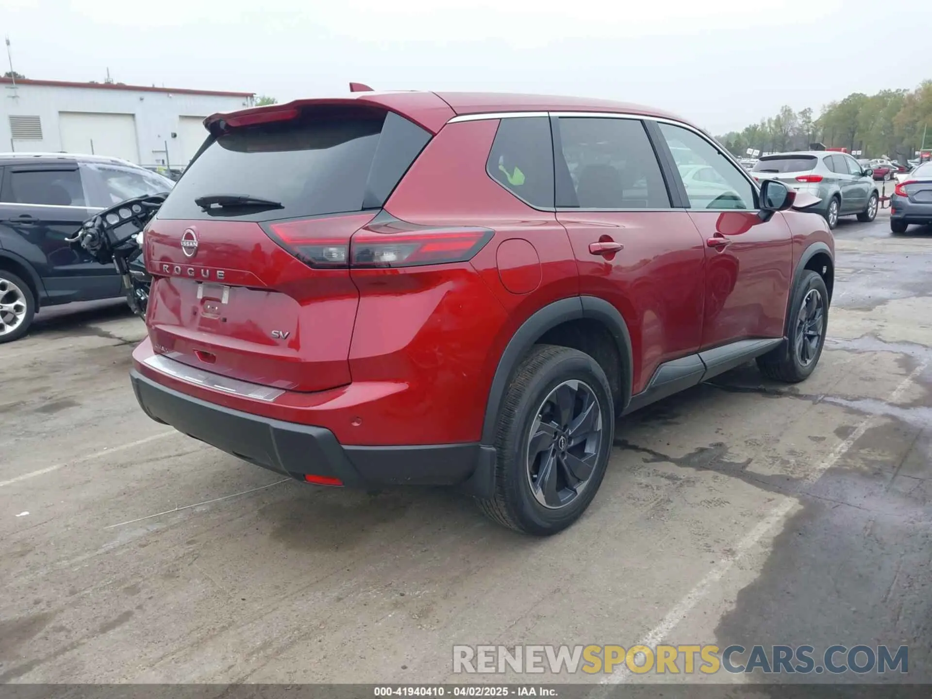 4 Photograph of a damaged car 5N1BT3BA2RC737683 NISSAN ROGUE 2024