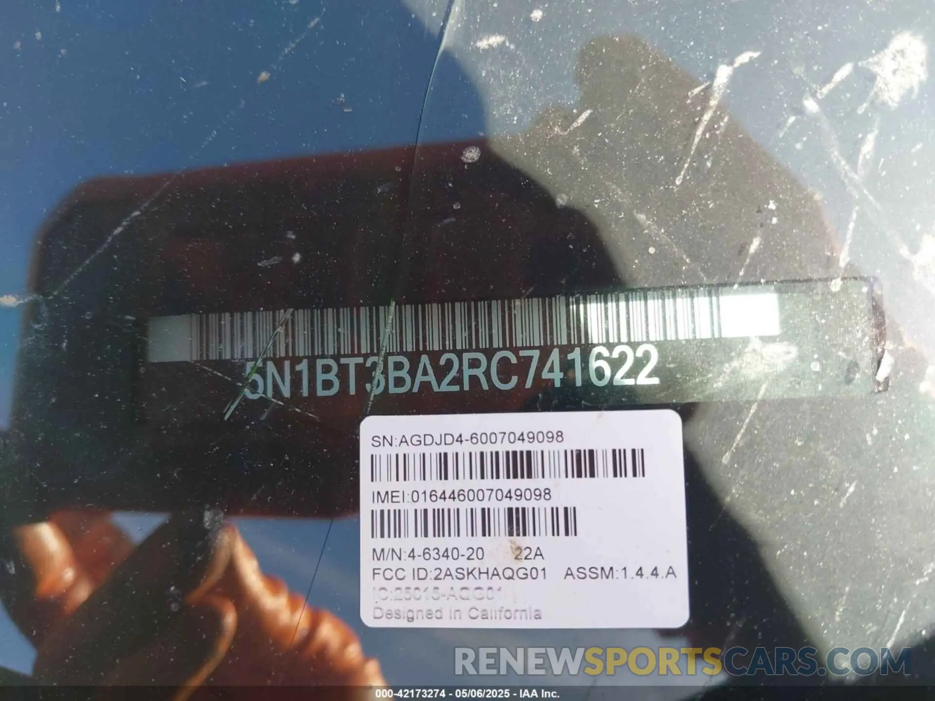 9 Photograph of a damaged car 5N1BT3BA2RC741622 NISSAN ROGUE 2024