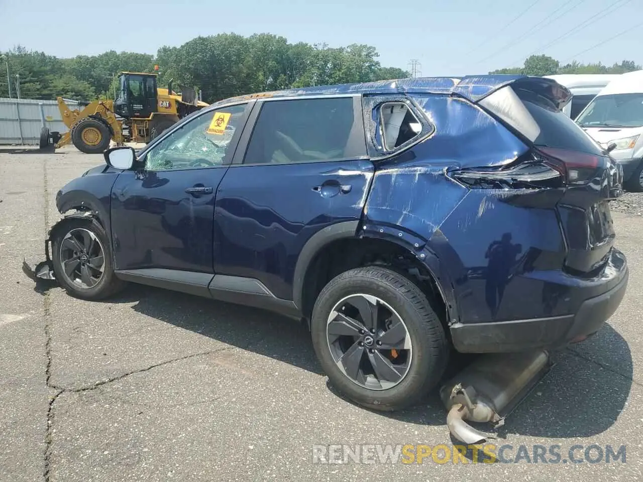 2 Photograph of a damaged car 5N1BT3BA4RC698076 NISSAN ROGUE 2024