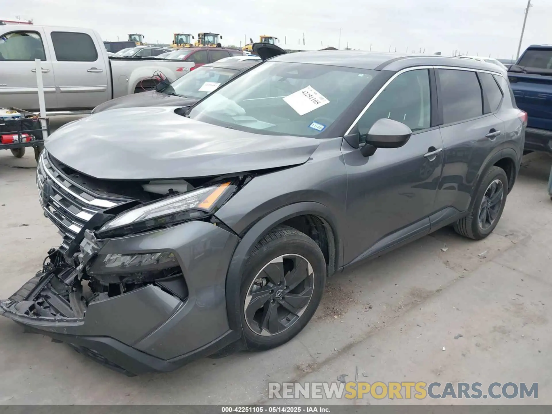 2 Photograph of a damaged car 5N1BT3BA5RC675079 NISSAN ROGUE 2024