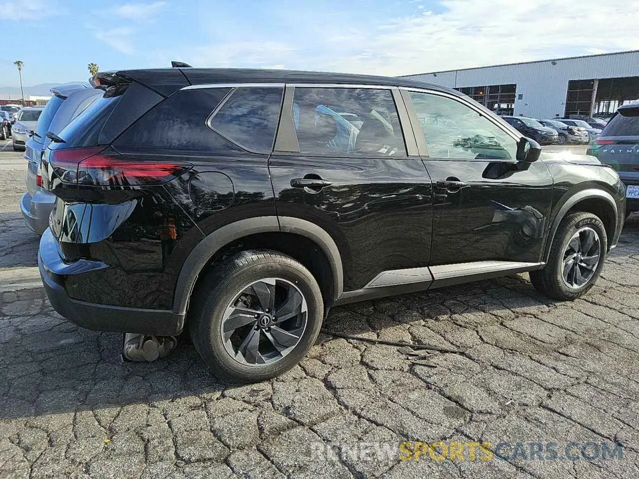 3 Photograph of a damaged car 5N1BT3BA5RC691055 NISSAN ROGUE 2024