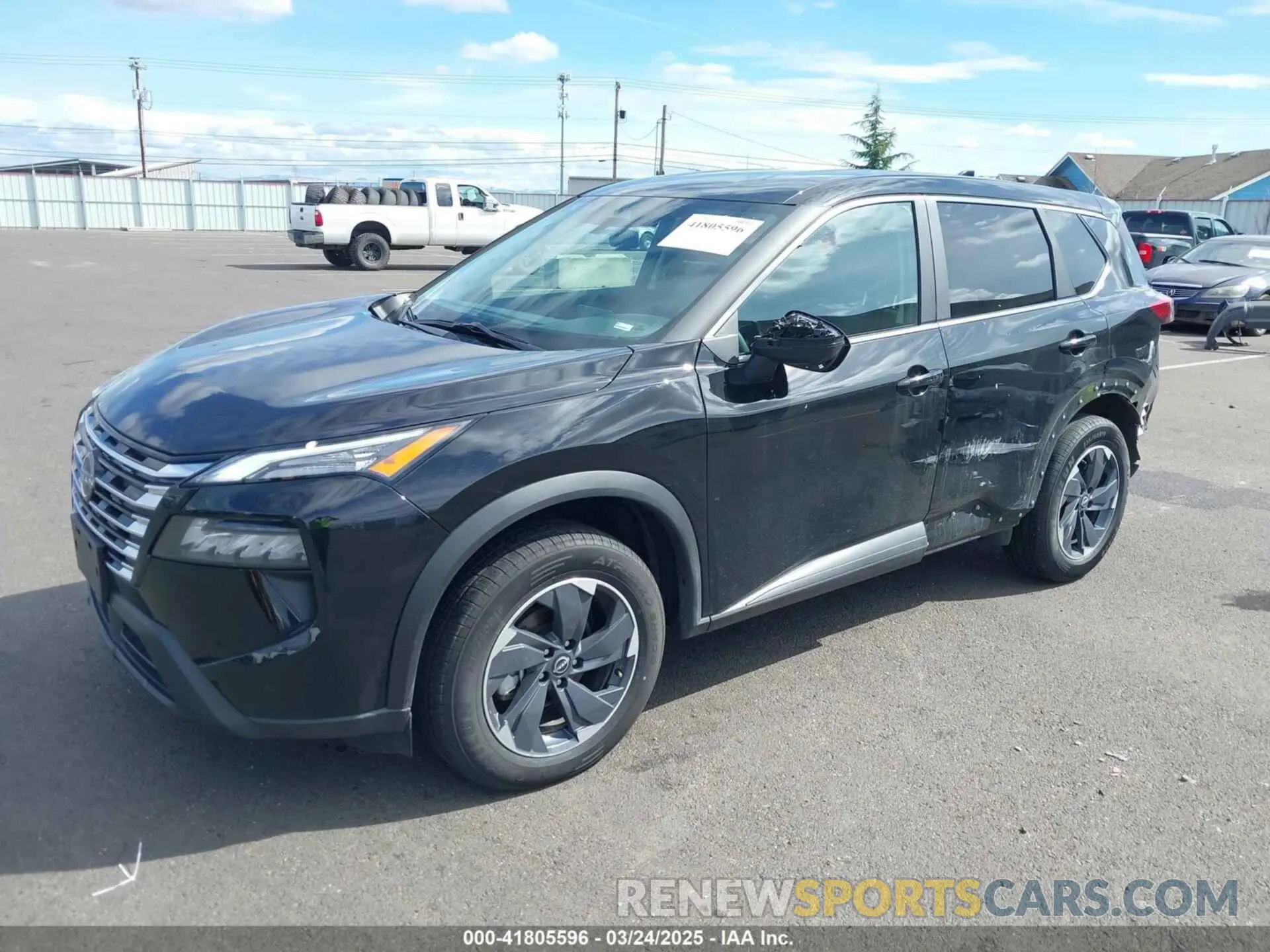 2 Photograph of a damaged car 5N1BT3BA6RC687306 NISSAN ROGUE 2024