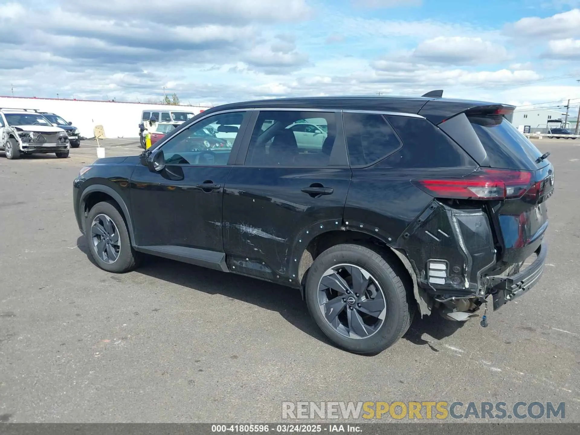 3 Photograph of a damaged car 5N1BT3BA6RC687306 NISSAN ROGUE 2024