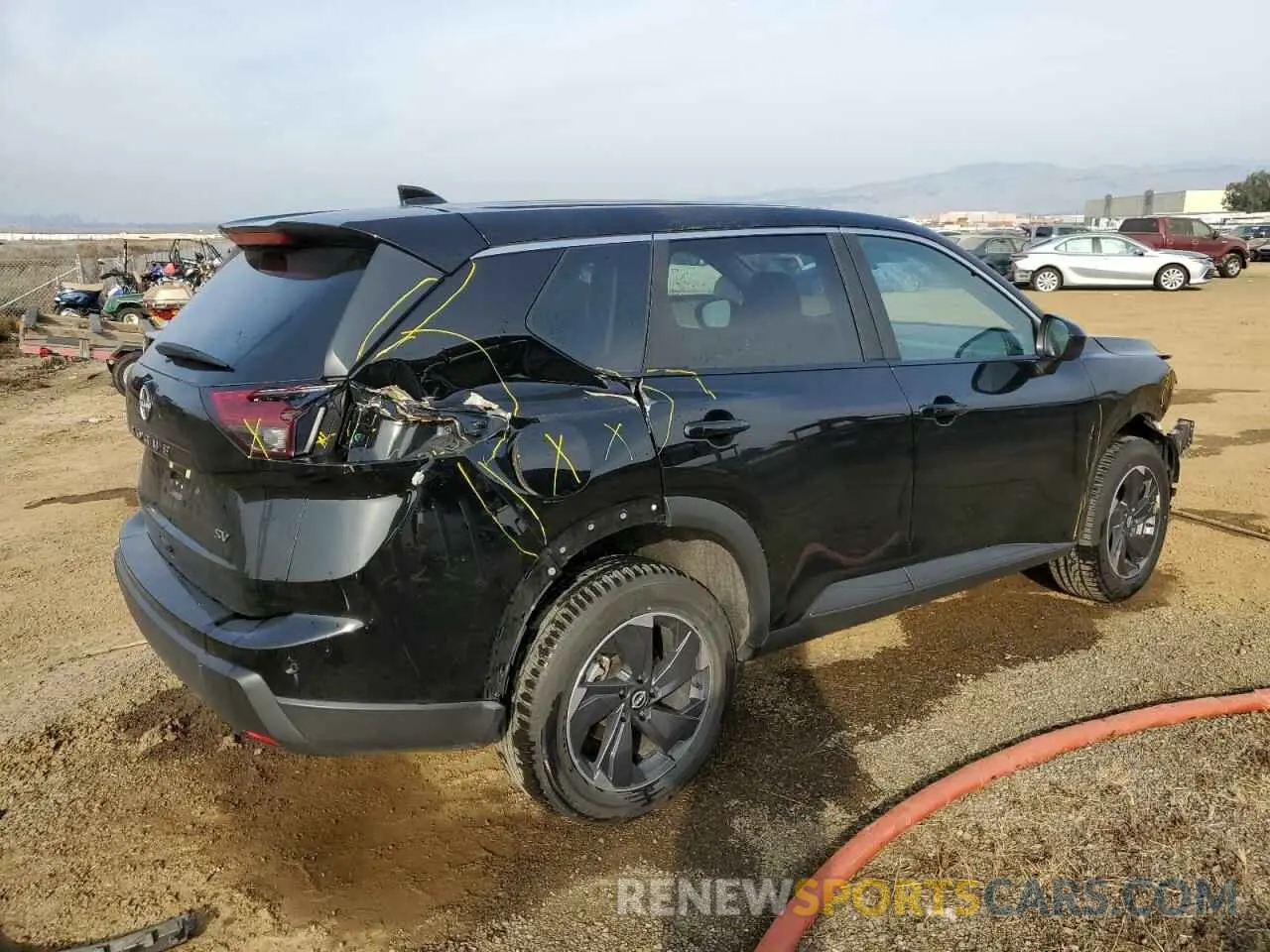 3 Photograph of a damaged car 5N1BT3BA6RC689458 NISSAN ROGUE 2024