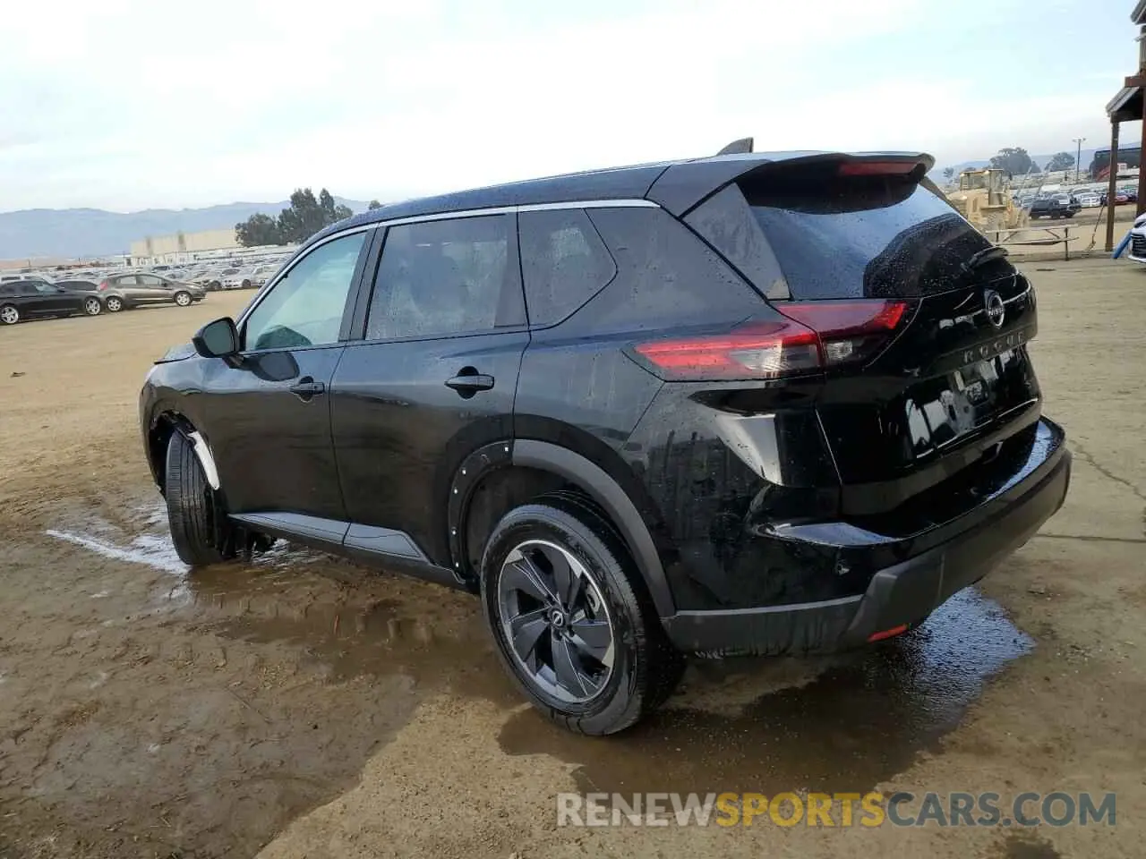 2 Photograph of a damaged car 5N1BT3BA6RC691274 NISSAN ROGUE 2024