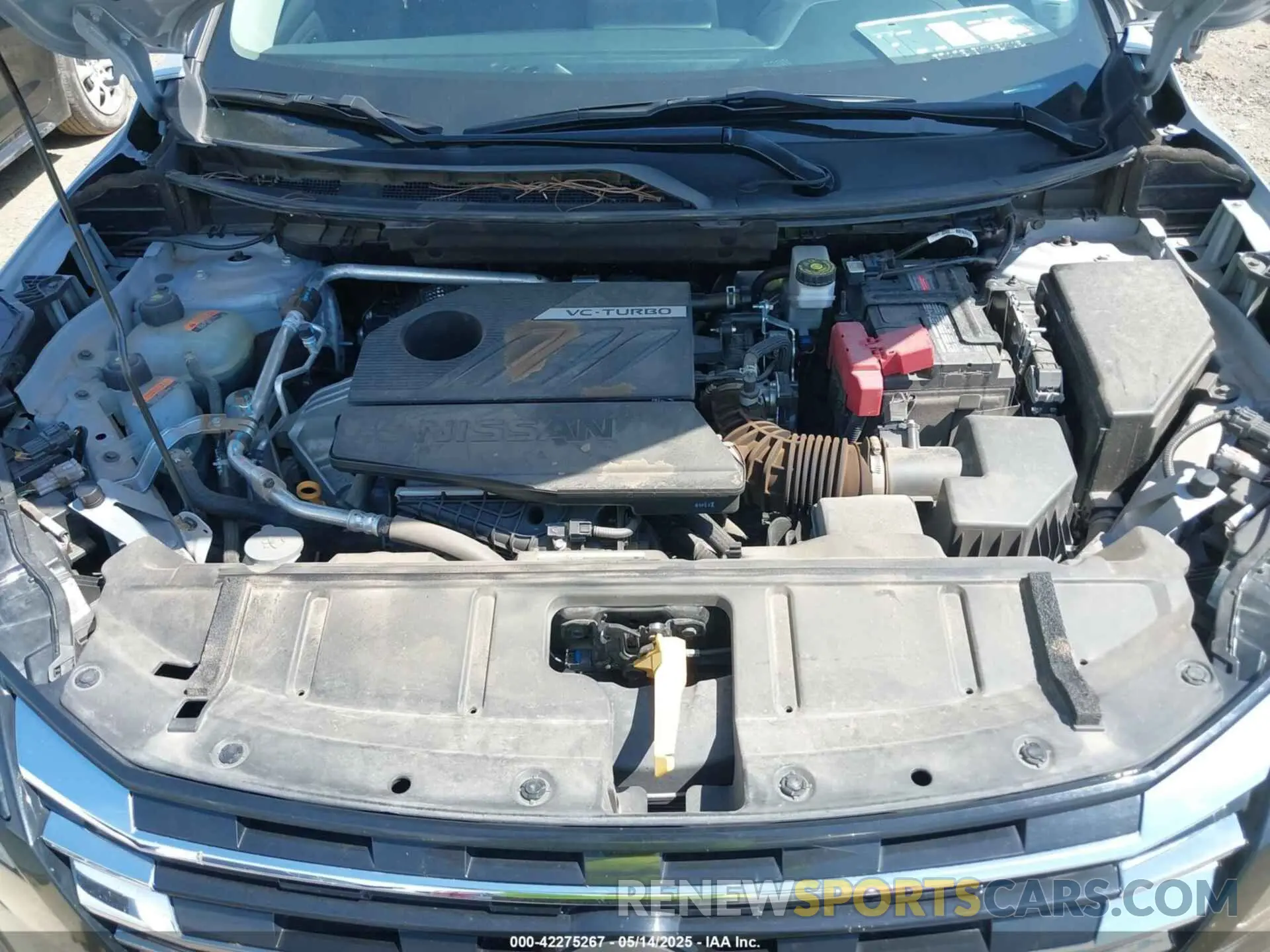 10 Photograph of a damaged car 5N1BT3BA7RC681000 NISSAN ROGUE 2024