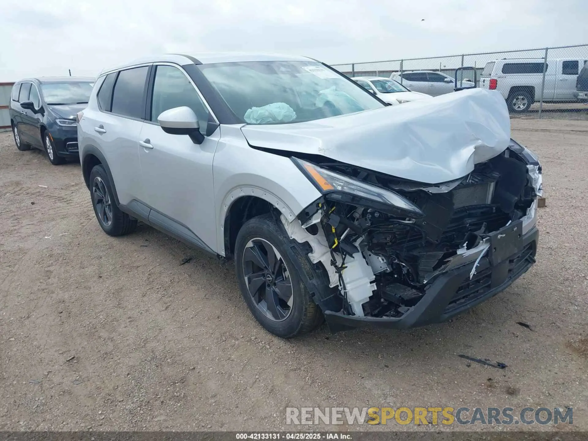 1 Photograph of a damaged car 5N1BT3BA8RC677554 NISSAN ROGUE 2024