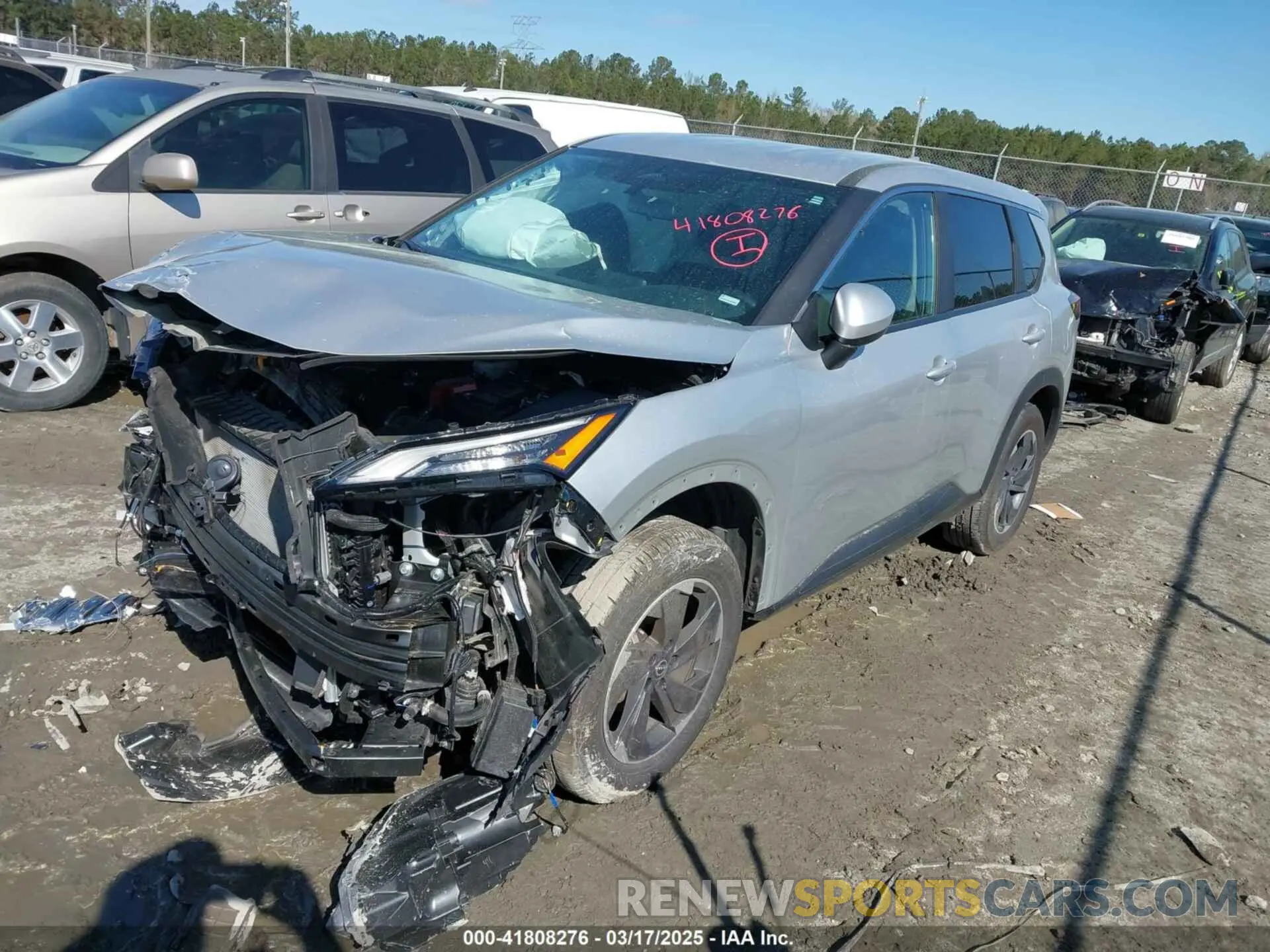 2 Photograph of a damaged car 5N1BT3BA9RC692645 NISSAN ROGUE 2024