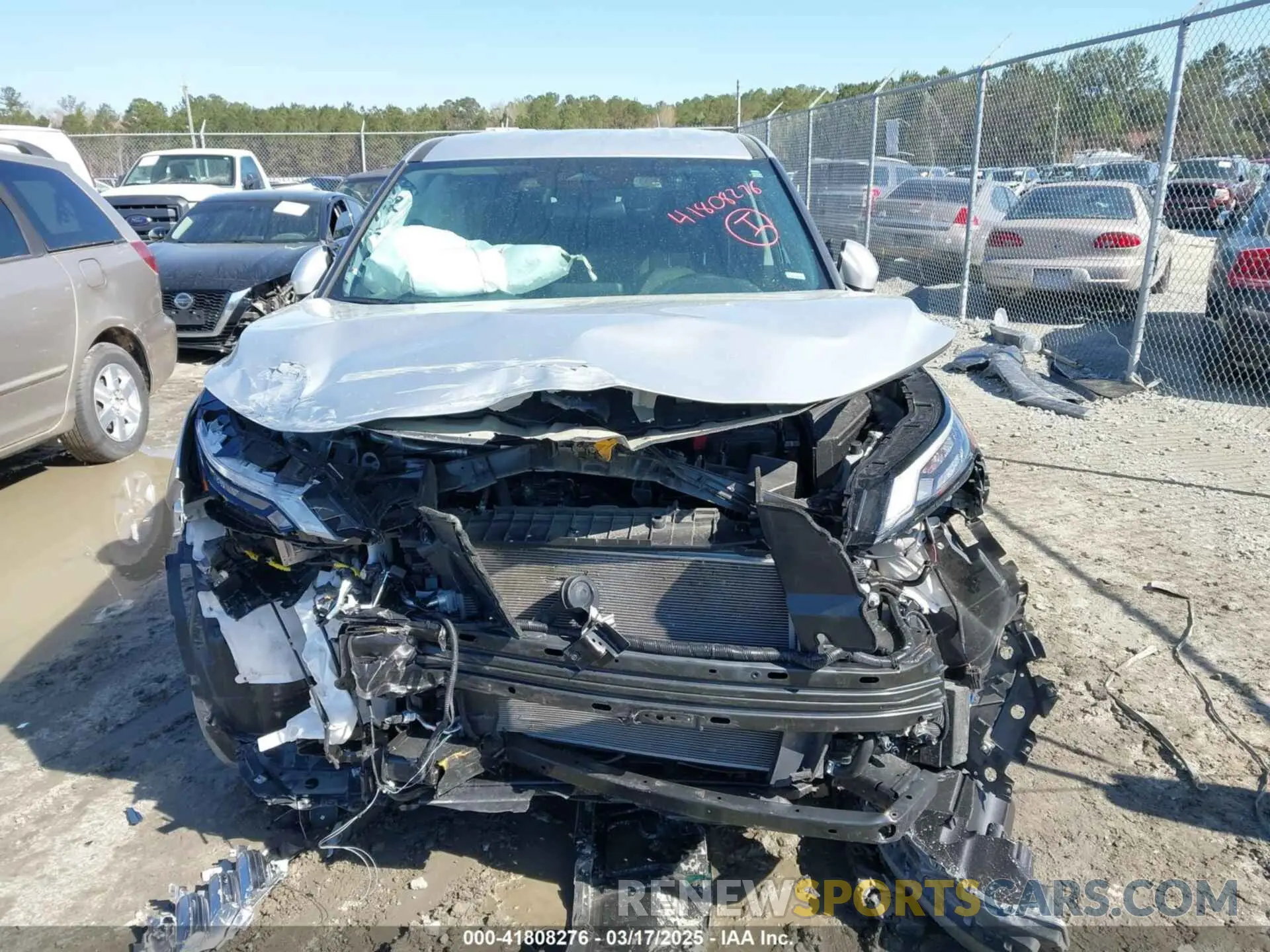 6 Photograph of a damaged car 5N1BT3BA9RC692645 NISSAN ROGUE 2024