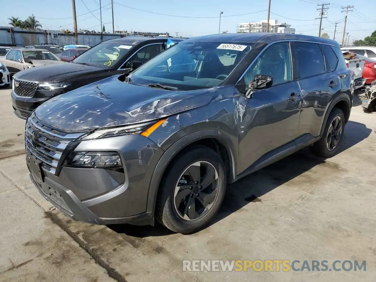 1 Photograph of a damaged car 5N1BT3BA9RC700601 NISSAN ROGUE 2024
