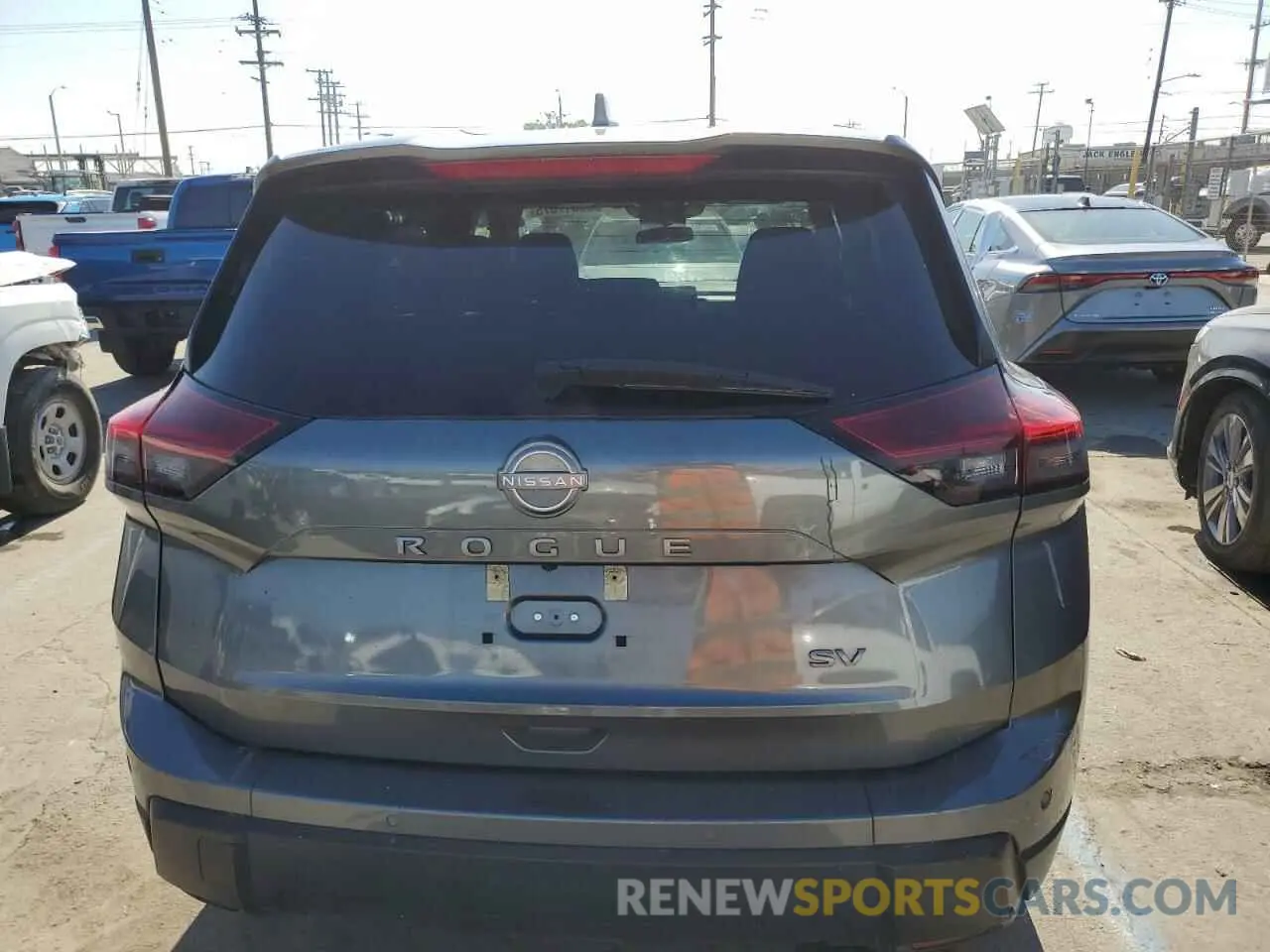 6 Photograph of a damaged car 5N1BT3BA9RC700601 NISSAN ROGUE 2024