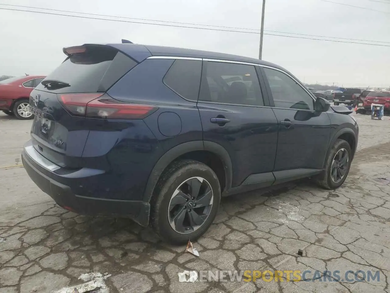 3 Photograph of a damaged car 5N1BT3BA9RC757994 NISSAN ROGUE 2024