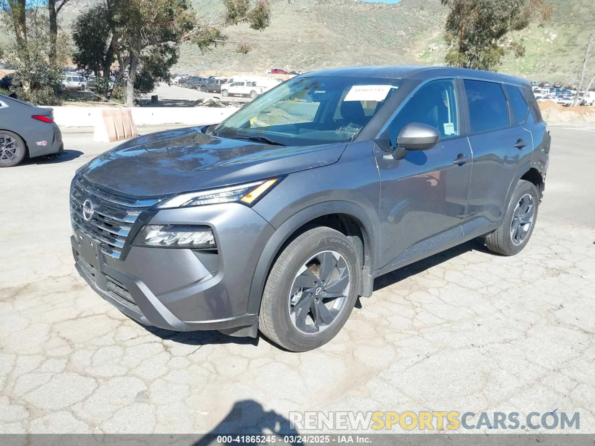 2 Photograph of a damaged car 5N1BT3BAXRC734515 NISSAN ROGUE 2024