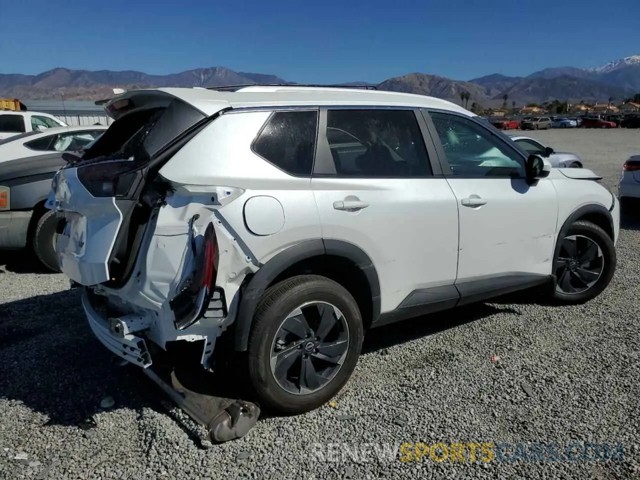 3 Photograph of a damaged car 5N1BT3BAXRC734708 NISSAN ROGUE 2024