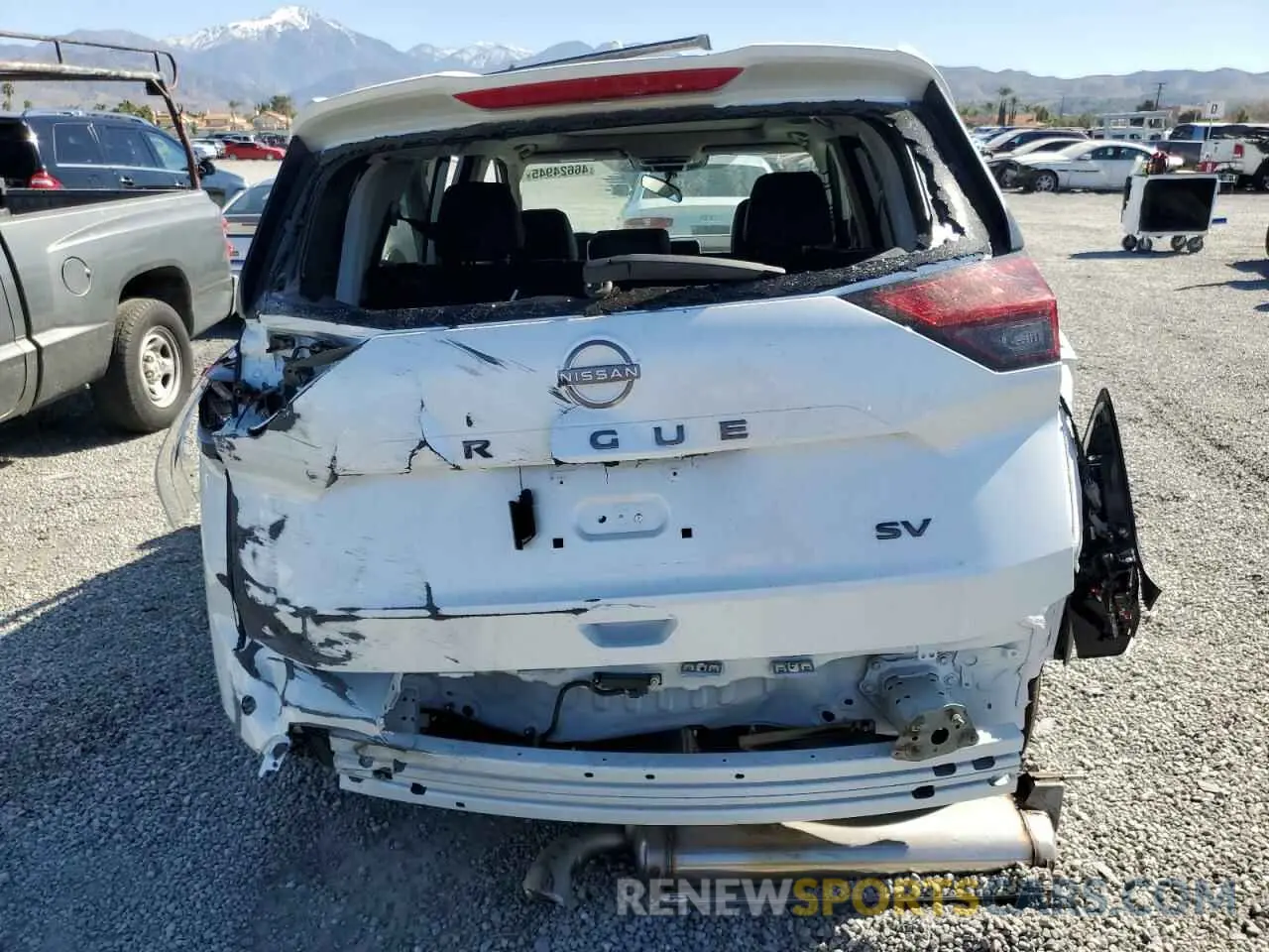 6 Photograph of a damaged car 5N1BT3BAXRC734708 NISSAN ROGUE 2024
