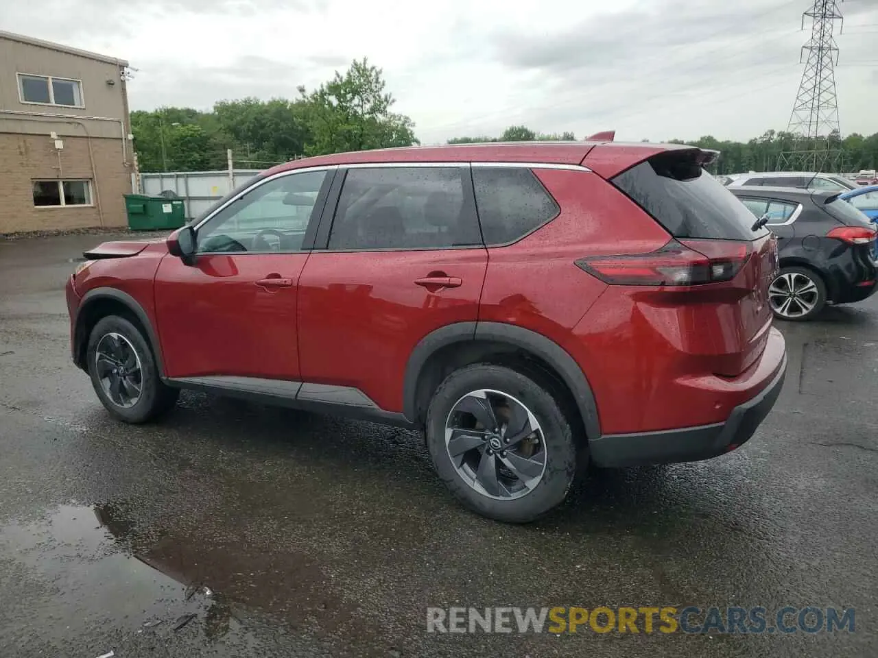 2 Photograph of a damaged car 5N1BT3BB0RC693885 NISSAN ROGUE 2024
