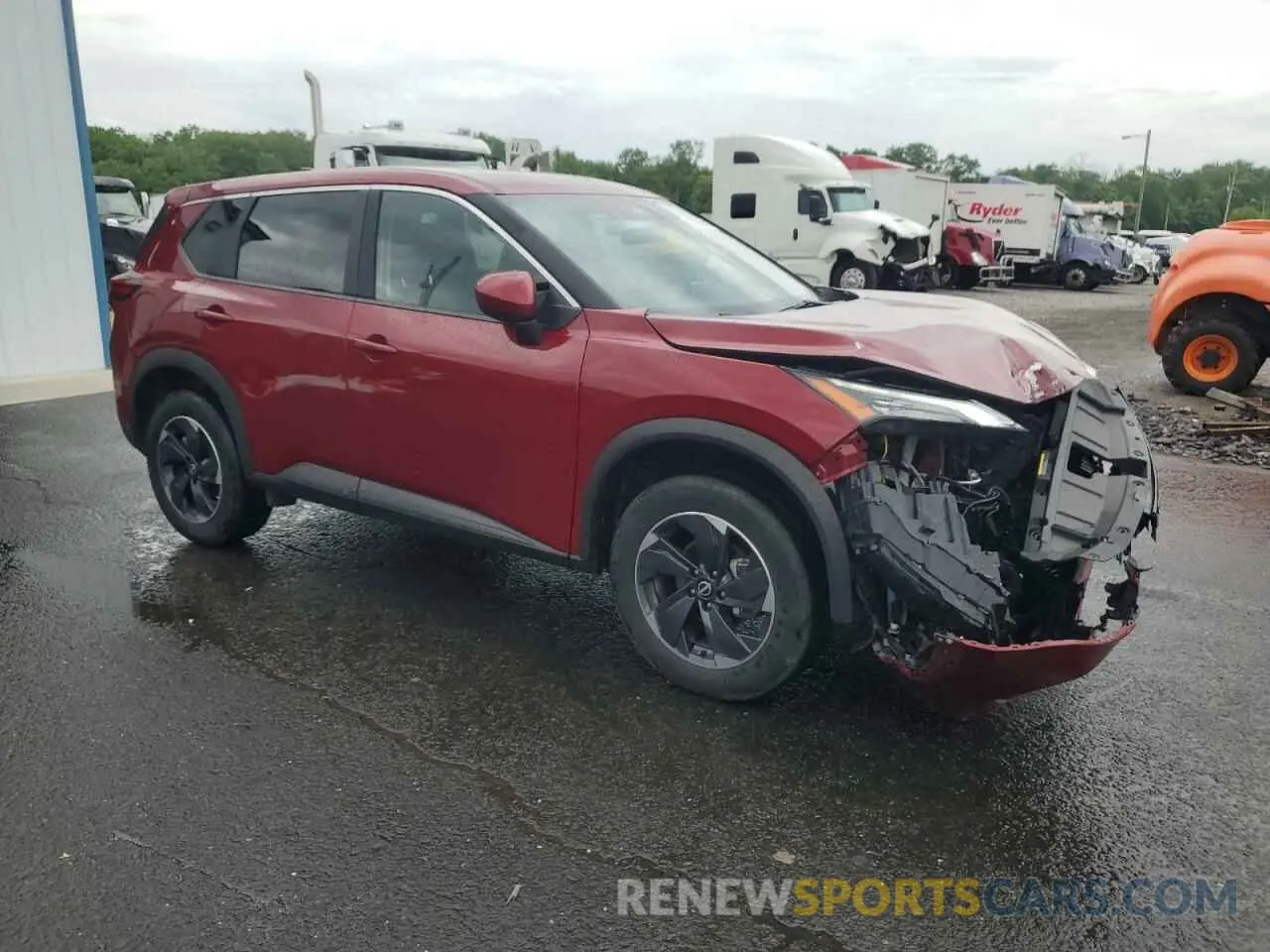 4 Photograph of a damaged car 5N1BT3BB0RC693885 NISSAN ROGUE 2024
