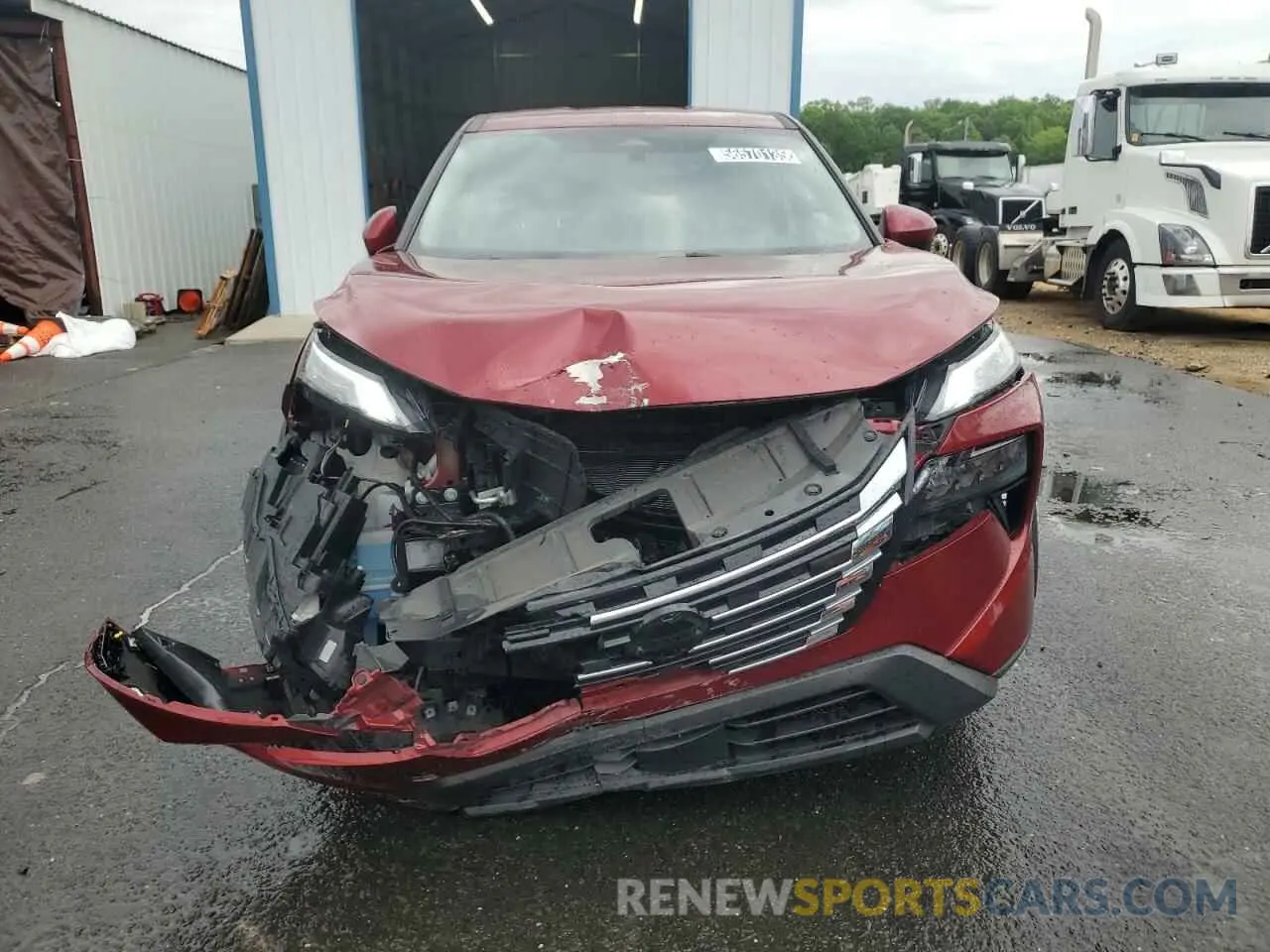 5 Photograph of a damaged car 5N1BT3BB0RC693885 NISSAN ROGUE 2024