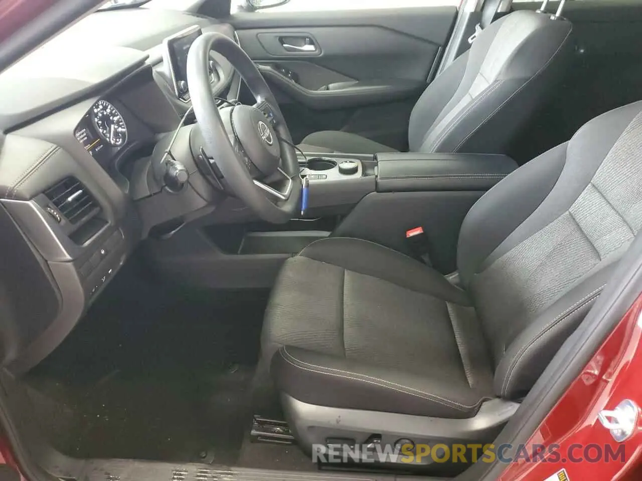 7 Photograph of a damaged car 5N1BT3BB0RC693885 NISSAN ROGUE 2024