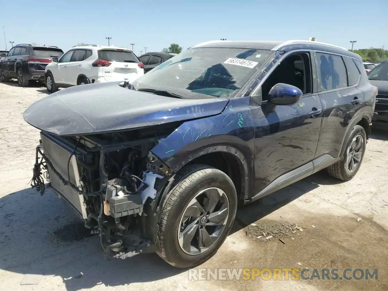 1 Photograph of a damaged car 5N1BT3BB0RC717991 NISSAN ROGUE 2024