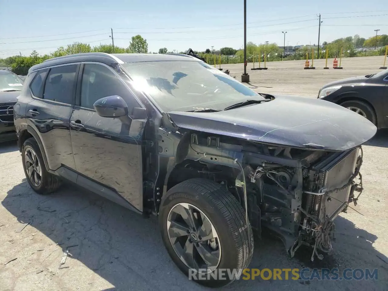 4 Photograph of a damaged car 5N1BT3BB0RC717991 NISSAN ROGUE 2024