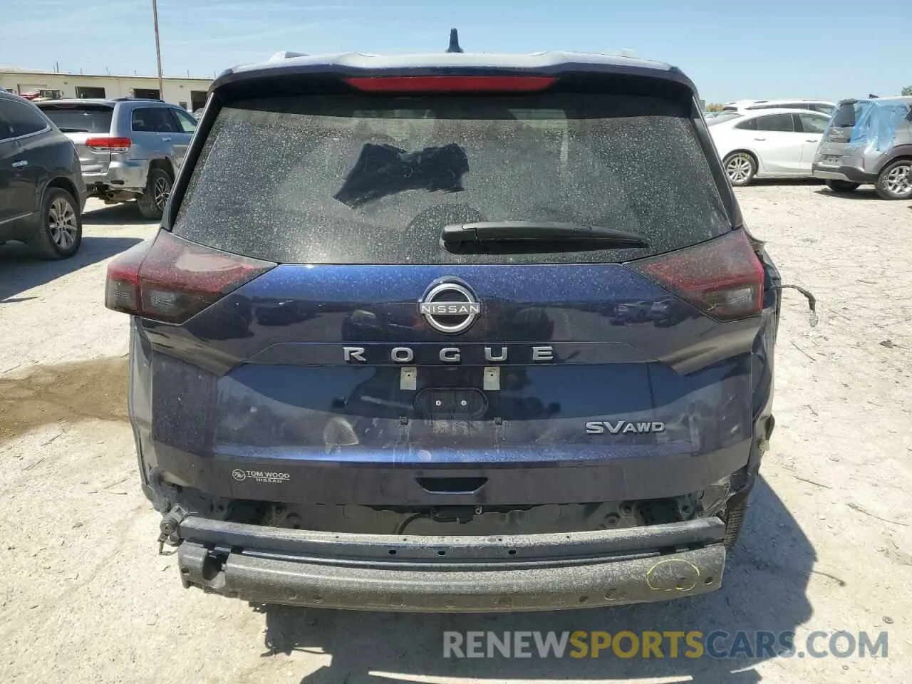 6 Photograph of a damaged car 5N1BT3BB0RC717991 NISSAN ROGUE 2024