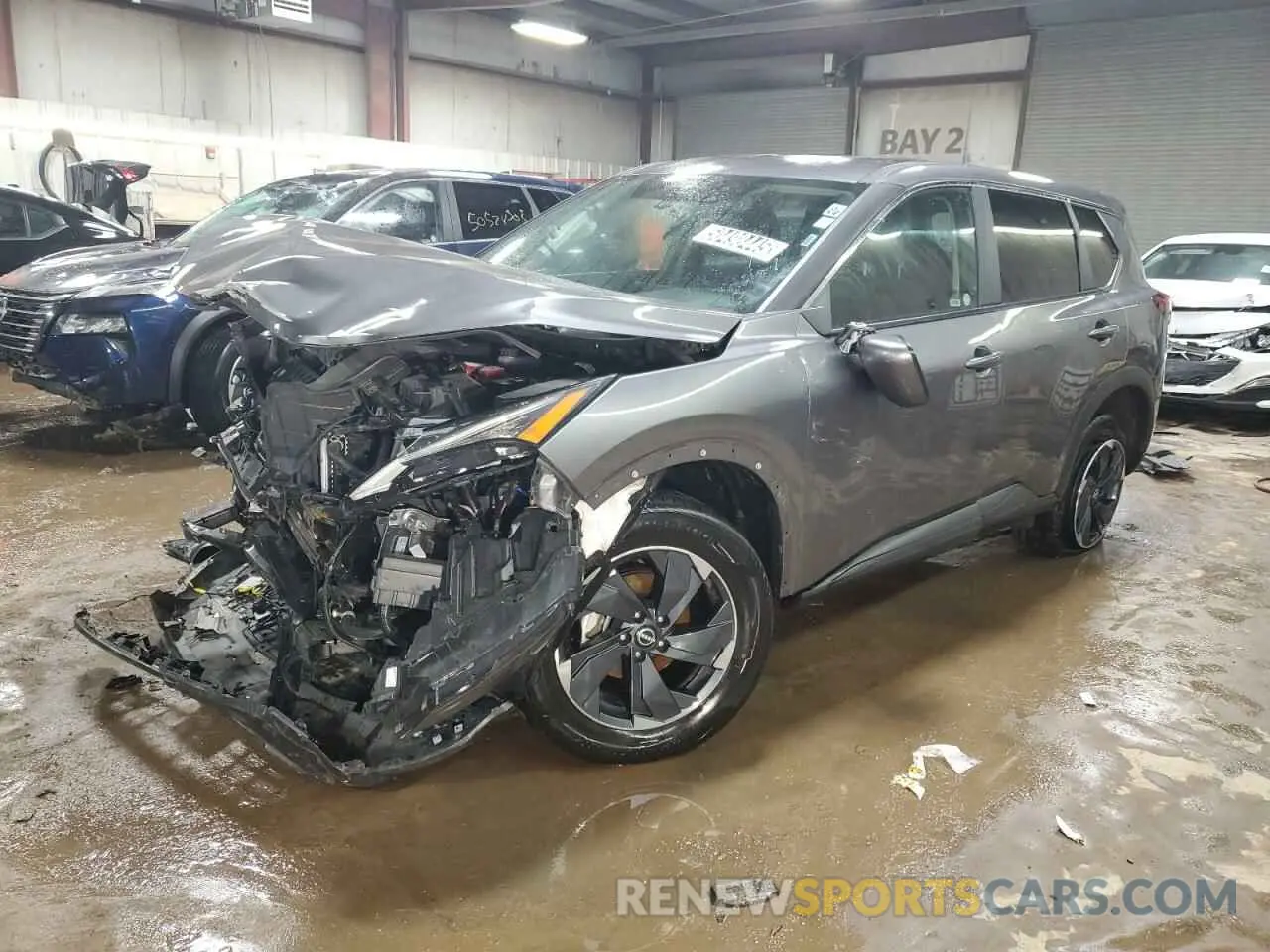 1 Photograph of a damaged car 5N1BT3BB1RC698089 NISSAN ROGUE 2024