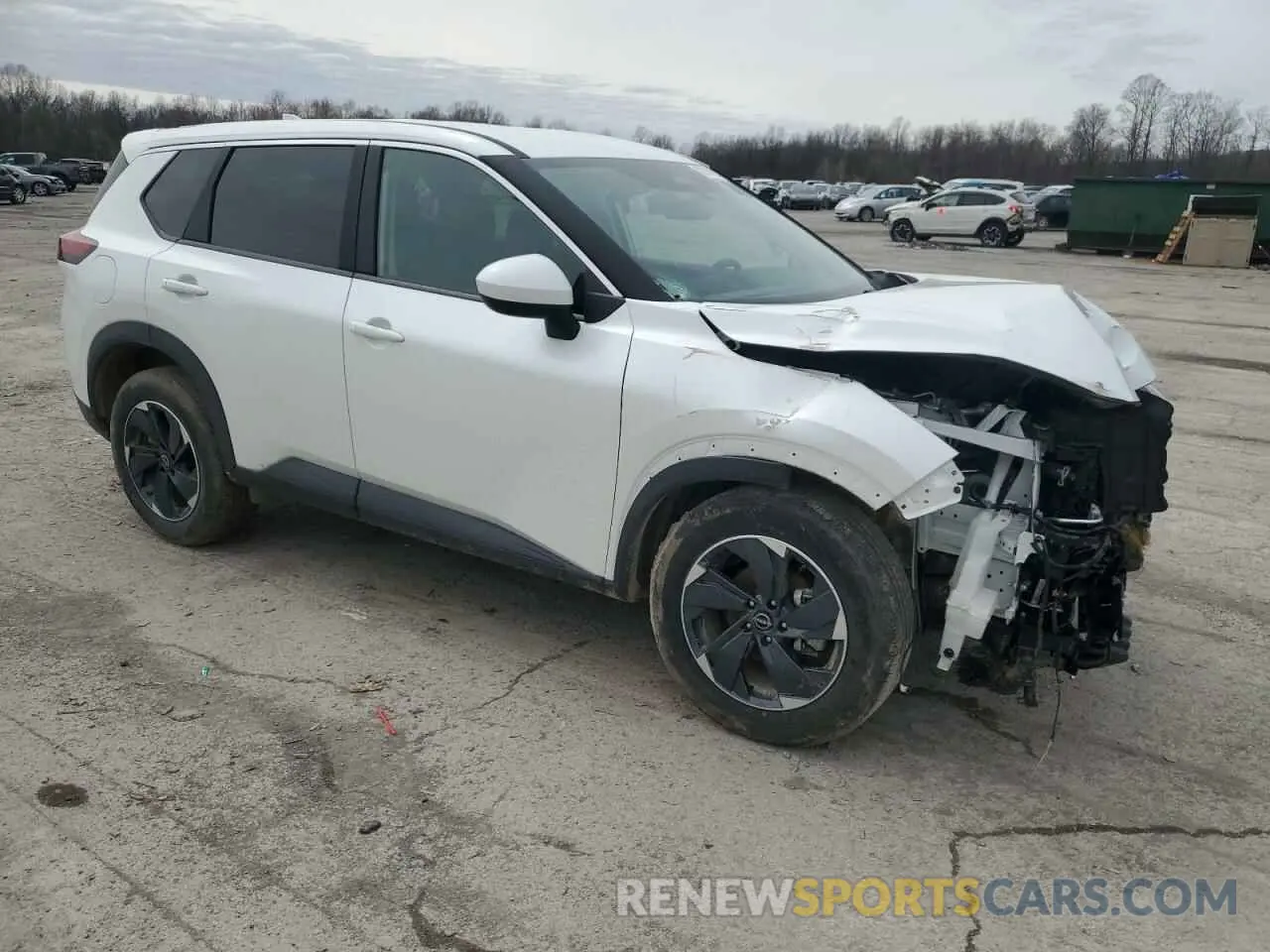 4 Photograph of a damaged car 5N1BT3BB1RC733603 NISSAN ROGUE 2024