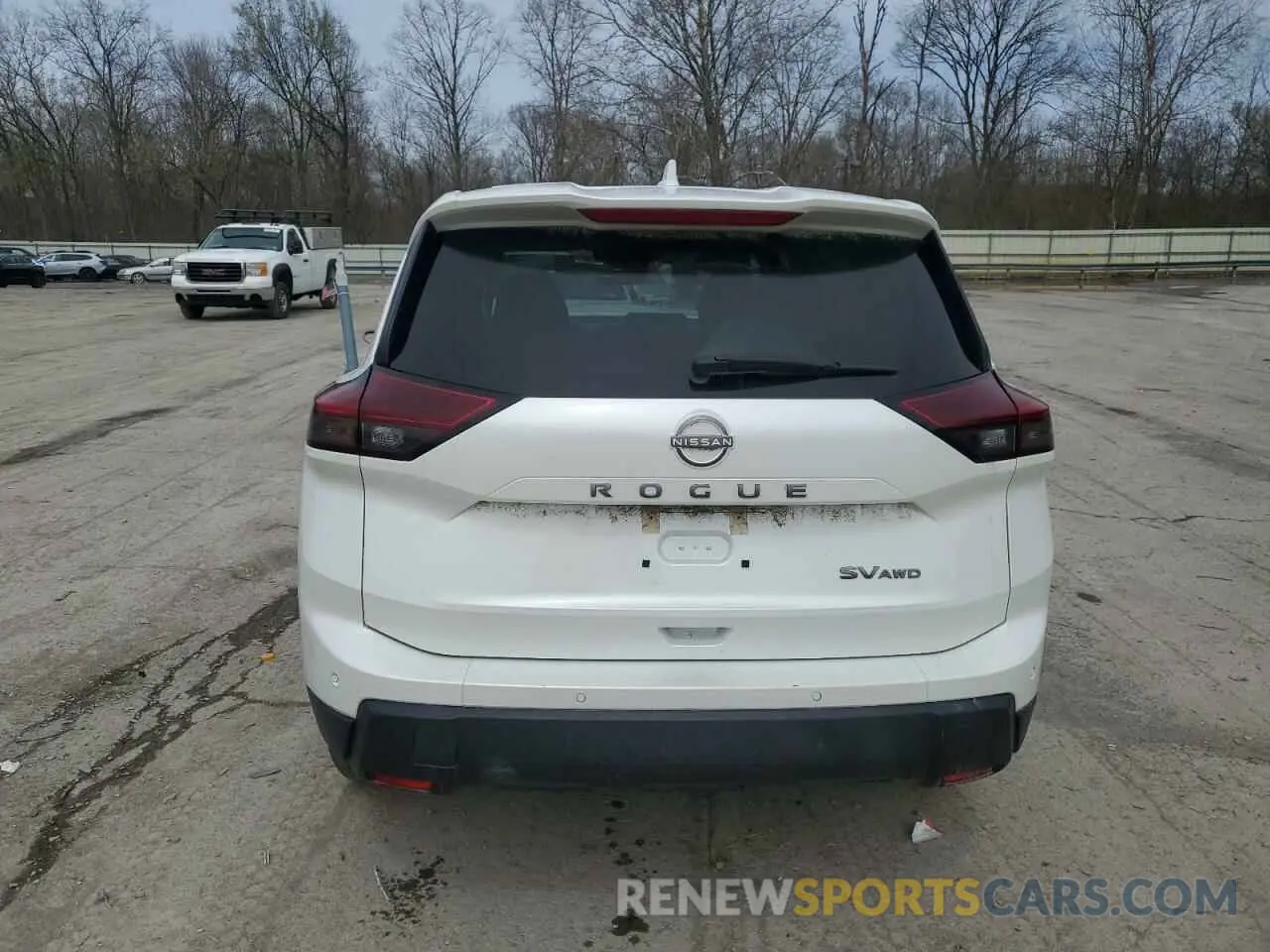 6 Photograph of a damaged car 5N1BT3BB1RC733603 NISSAN ROGUE 2024