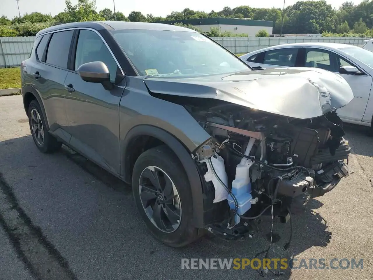 4 Photograph of a damaged car 5N1BT3BB1RC751051 NISSAN ROGUE 2024