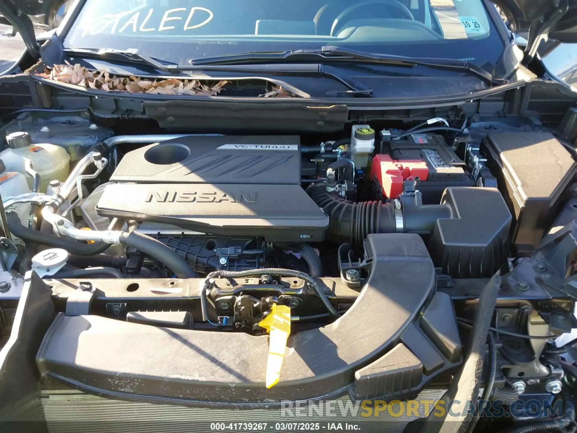 10 Photograph of a damaged car 5N1BT3BB4RC746782 NISSAN ROGUE 2024