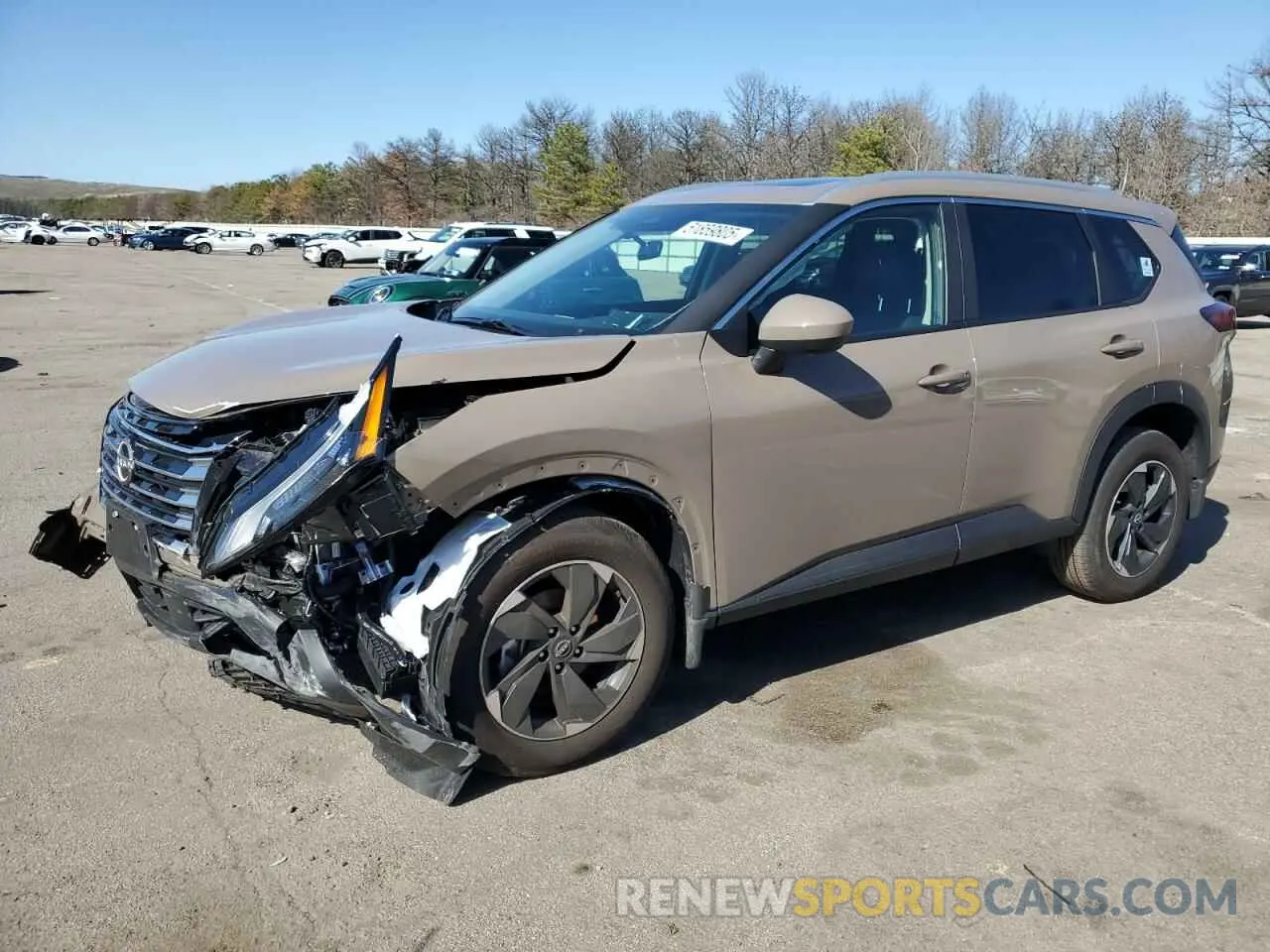 1 Photograph of a damaged car 5N1BT3BB5RC747486 NISSAN ROGUE 2024